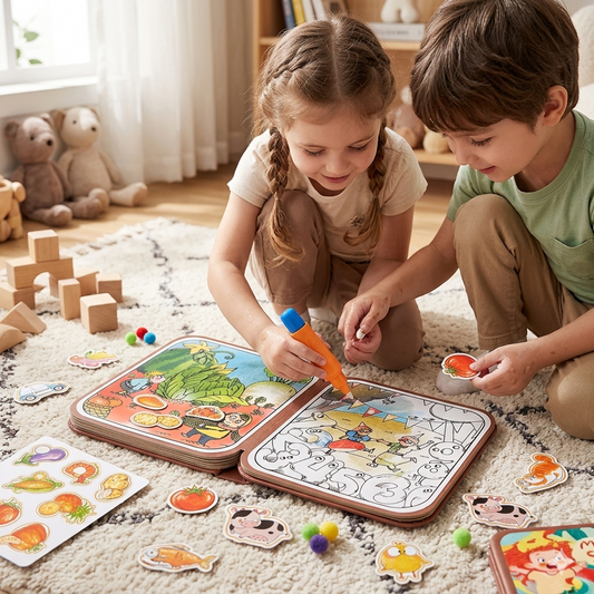 Magic Water Painting Book